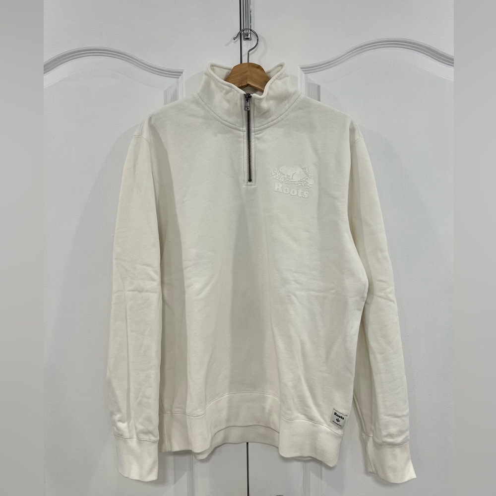Roots 1/4 zip sweater